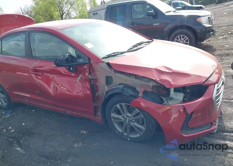 2018 Hyundai Elantra Sel from USA, damaged, VIN 5NPD84LFXJH219666